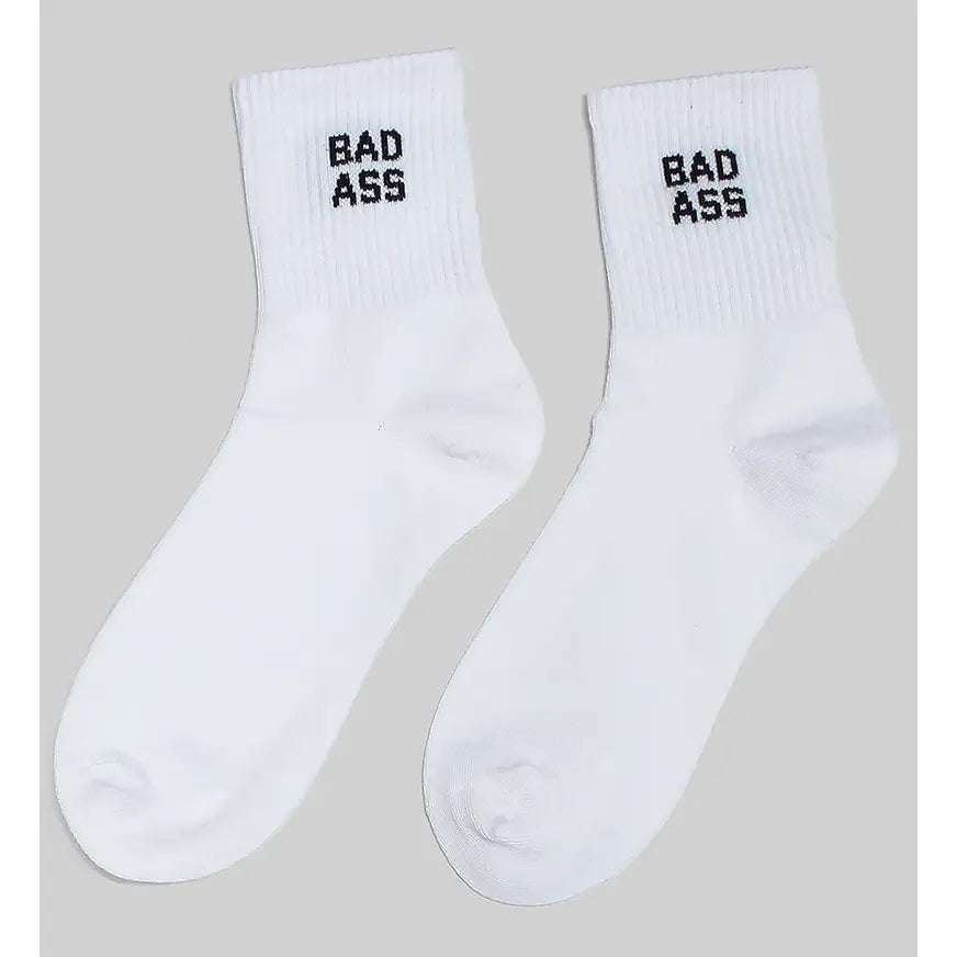 BAD ASS Crew Socks